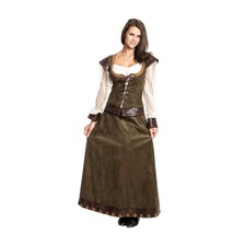 Robin Hood Damen Kostüm Mittelalter Kleid mittelalterliche Kleidung Burgfräulein