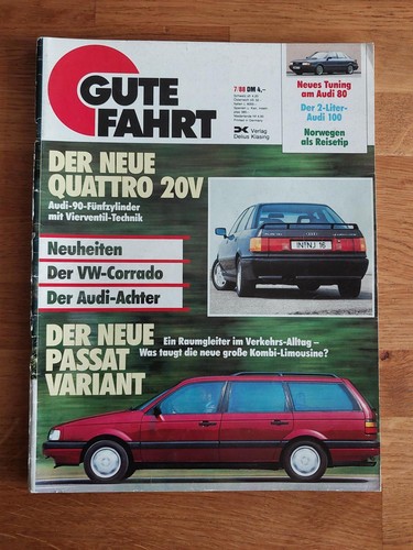Gute fahrt 1988 audi 20v - gute, 90