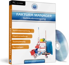 Faktura Manager Glas & Gebäudereinigung Software EDV,Rechnungsprogramm,Angebote