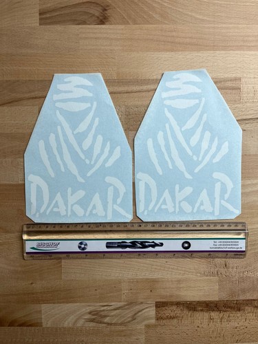 Dakar logo sticker set - logo,