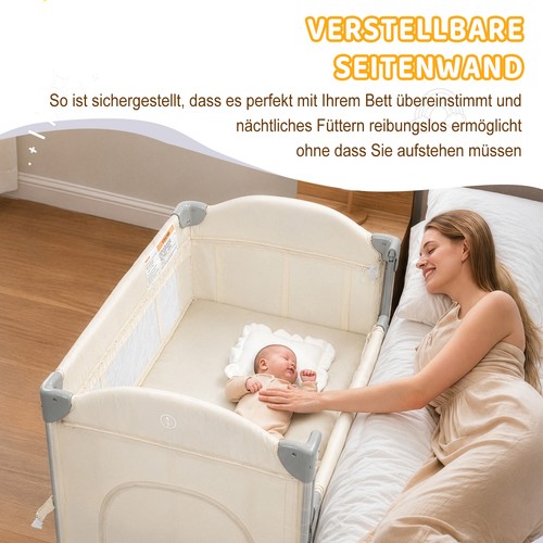 Baby beistellbett faltbar - faltbar, mit