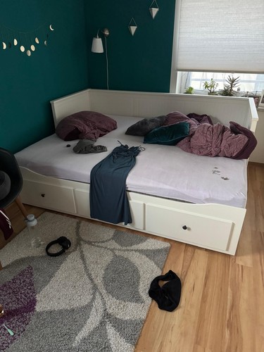 Ikea bett hemnes 80x200cm - ikea, +