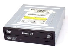 Philips SPD6002BM IDE P-ATA ATAPI CD DVD±RW Brenner Laufwerk, Schwarz, 5.25 Zoll