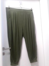 Grüne Schlupfhose Rundumdehnbund Gr. 52/54