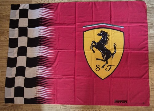 Ferrari vintage flagge - ferrari,