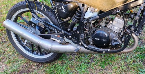 Suzuki rg80 gamma auspuff - gamma,