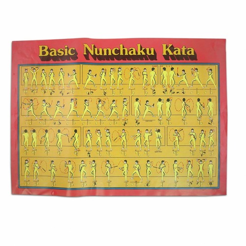 Kampfsport basic nunchaku kata - nunchaku,