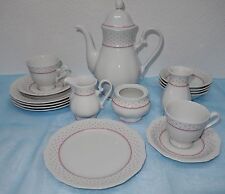 Eschenbach La Reine Form 800 rote Punkte 2145 - Kaffeeservice, Teile zur Auswahl