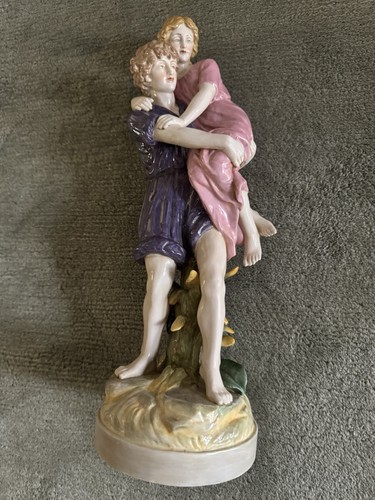 Porzellanfigur liebespaar - liebespaar, im
