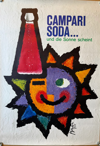 Soda campari gläser poster - soda,