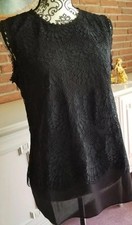 Damen spitze blusenshirt - spitze, /