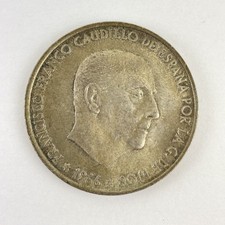 Spanische Silbermünze 100
