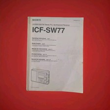 Sony icf sw77 stereo - sony, icf-sw77