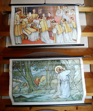13x schulwandkarte rollbild - 13x,