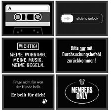 Lustige Fussmatte Fun Motiv