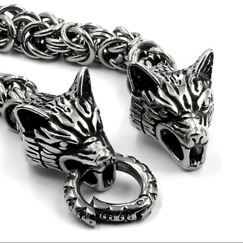 Wolfsköpfe armband lilien - wolfsköpfe,