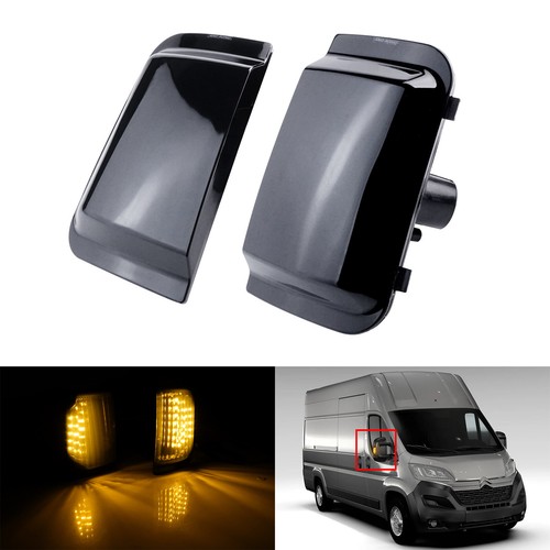 Spiegelblinker schwarz für - 2x,