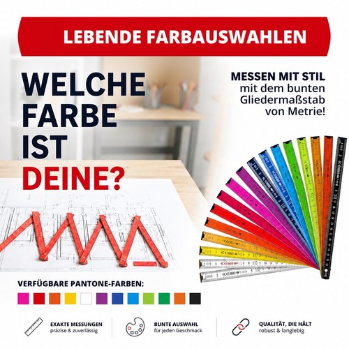 Zollstock personalisiert mit