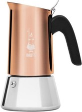 Bialetti Venus Kupfer Espressokocher Edelstahl 4 Tassen