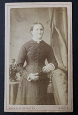 CDV Foto um 1890 Junge Frau