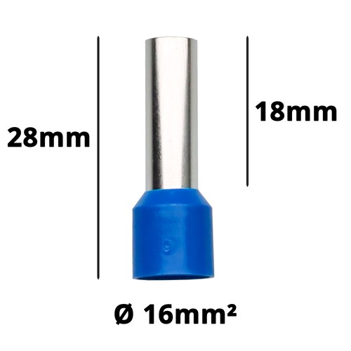 Aderendhülsen 16mm lang - aderendhülsen,