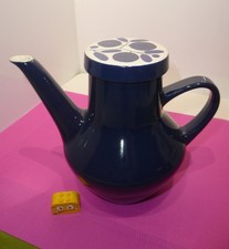 Melitta  Stockholm Kaffeekanne  blau  ca.  18 cm hoch