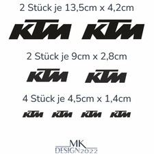 Aufkleber set passend ktm - aufkleber, f.