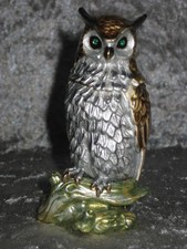 Eule Pillendose Schmuckdose Pillenbox Geschenk Box  Deko Figur