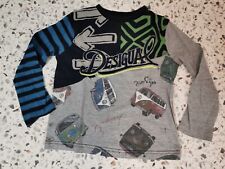 Desigual Langarm Shirt mit Bulli, VW  Bus, Gr. 3/4 - 98/104