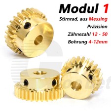 Stirnrad Zahnrad aus Messing