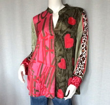 Satin Tunika Shirt Bluse Sarah