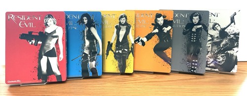 Resident evil blu - 1-6, blu-ray