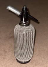 Mid Century Mesh Soda Siphon