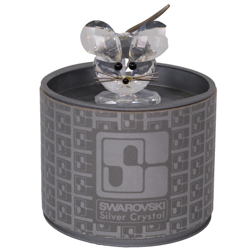 Swarovski kristall maus figur - kristall,