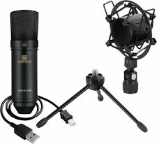 Pronomic USB-M 2000 BK Podcast Kondensatormikrofon, Black, NEW, Microphone