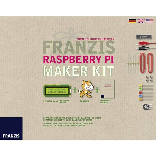 Franzis raspberry maker kit - pi,
