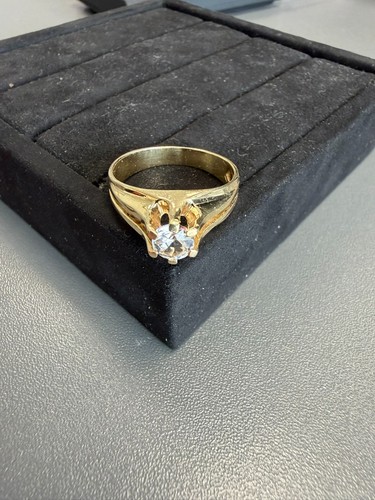 Solitär ring 585 gold - solitär,