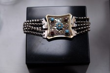 Kropfkette antik Tracht Steine