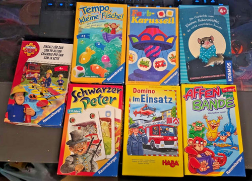 Kinderspiele sammlung - 7x,