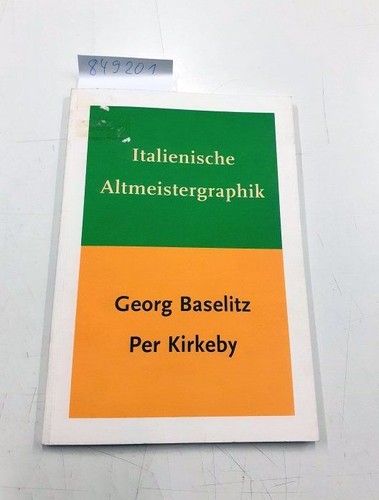 Italienische altmeistergraphik - italienische,