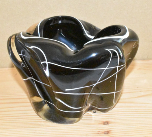 Studioglas schale aschenbecher - studioglas,