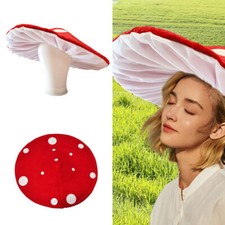 Neu Pilz Hut Rot Schöne Kopf