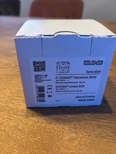Jung schuko steckdose - steckdose, rcd