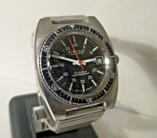 KIENZLE Automatic Uhr, 25 Jewels FE 4611, Datum, 70er Sport HAU