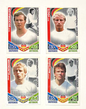 Topps MATCH ATTAX 2010 INTERNATIONAL LEGENDS Germany Auswahl