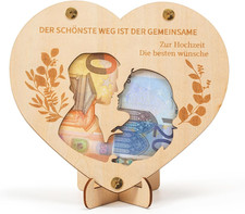 Geldgeschenke Hochzeit Verpackungen Holz Ideen Brautpaar