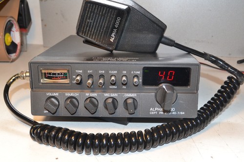 Funkgerät alpha 4000 - funkgerät,
