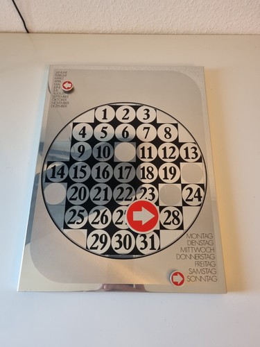 Kalender aus metall - aus,