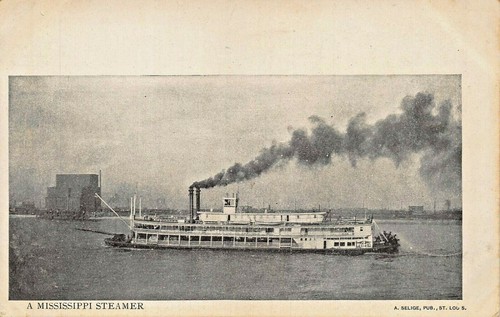 Mississippi dampfer schiff - dampfer, schiff~a