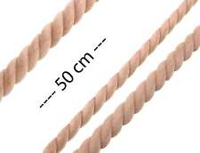 Feine 50cm Möbel Restaurierung Zierleiste aus Holz im Barock Stil Stuckleiste 